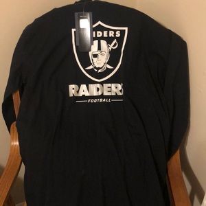 Mens long sleeve raiders shirt